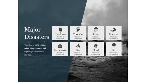 Major Disasters Ppt PowerPoint Presentation Ideas