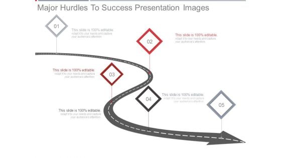 Major Hurdles To Success Presentation Images