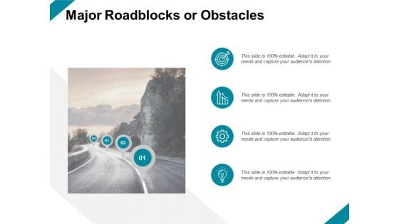 Major Roadblocks Or Obstacles Growth Ppt PowerPoint Presentation Styles Graphics