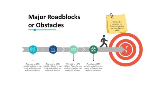 Major Roadblocks Or Obstacles Ppt PowerPoint Presentation Infographic Template Graphics Template