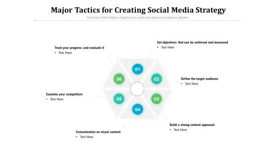 Major Tactics For Creating Social Media Strategy Ppt PowerPoint Presentation Gallery Layouts PDF Major Tactics For Creating Social Media Strategy Ppt PowerPoint Presentation Gallery Layouts PDF