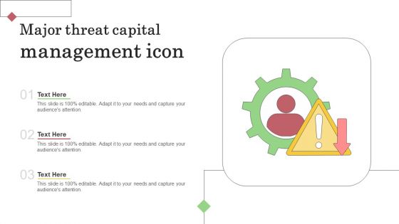 Major Threat Capital Management Icon Mockup PDF