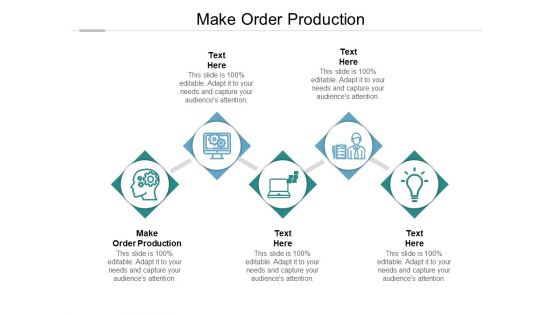 Make Order Production Ppt PowerPoint Presentation Icon Samples Cpb Pdf