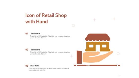 Maket Shopping Icon Retail Shop Price Tag Cash Counter Icon Ppt PowerPoint Presentation Complete Deck