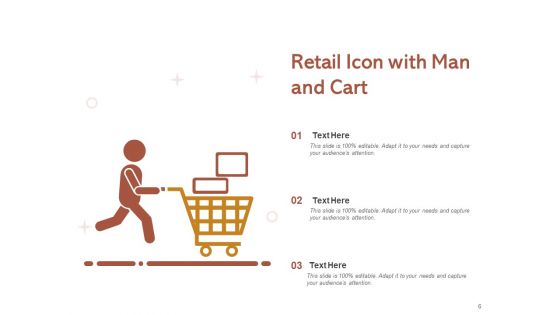 Maket Shopping Icon Retail Shop Price Tag Cash Counter Icon Ppt PowerPoint Presentation Complete Deck