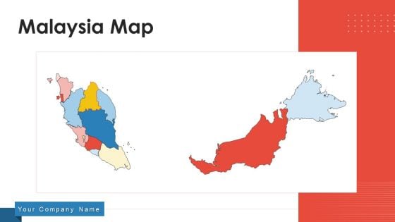 Malaysia Map Digital Interconnected Ppt PowerPoint Presentation Complete Deck With Slides