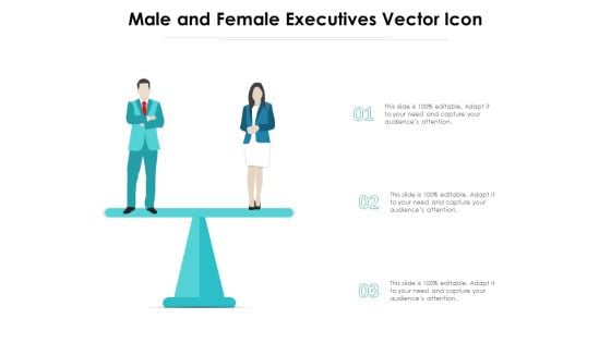 Male And Female Executives Vector Icon Ppt PowerPoint Presentation File Aids PDF