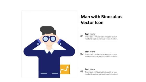 Man With Binoculars Vector Icon Ppt PowerPoint Presentation Inspiration Portrait PDF