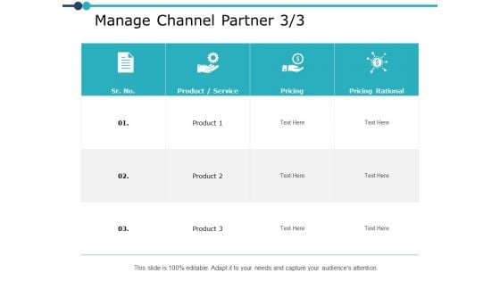 Manage Channel Partner Strategy Ppt PowerPoint Presentation Pictures Demonstration
