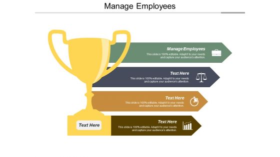 Manage Employees Ppt PowerPoint Presentation Professional Templates Cpb