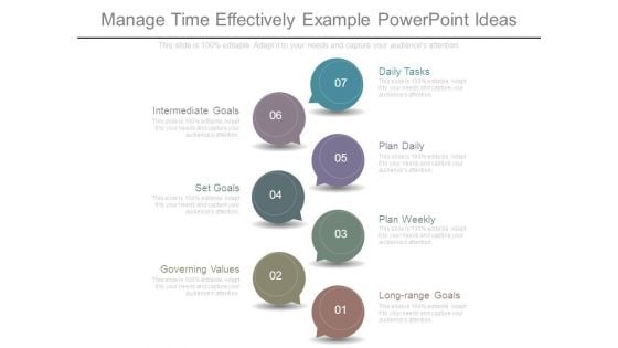 Manage Time Effectively Example Powerpoint Ideas