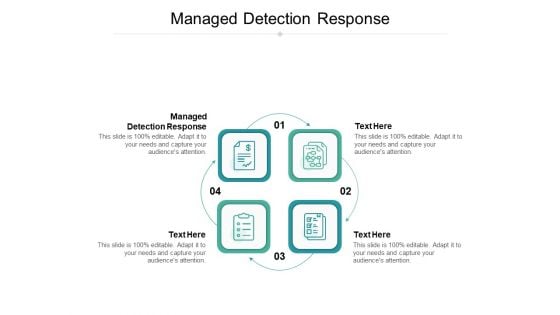 Managed Detection Response Ppt PowerPoint Presentation Inspiration Grid Cpb