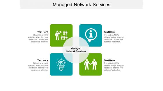 Managed Network Services Ppt PowerPoint Presentation Layouts Topics Cpb