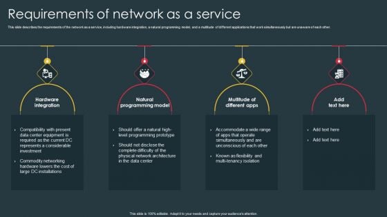 Managed Network Services Requirements Of Network As A Service Microsoft PDF