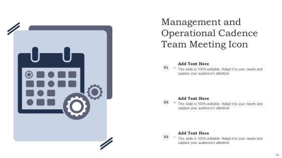 Management And Operational Cadence Ppt PowerPoint Presentation Complete Deck With Slides Slide11
