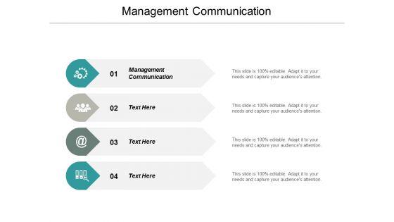 Management Communication Ppt PowerPoint Presentation Icon Styles Cpb