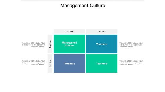 Management Culture Ppt PowerPoint Presentation Infographic Template Inspiration