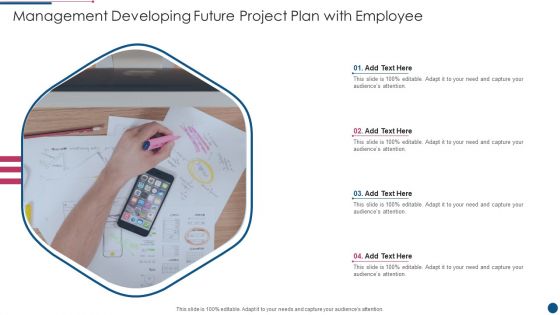 Management Developing Future Project Plan With Employee Designs PDF