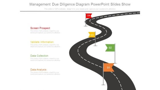 Management Due Diligence Diagram Powerpoint Slides Show