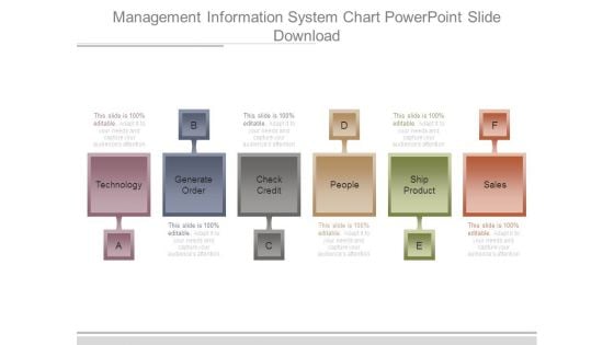 Management Information System Chart Powerpoint Slide Download