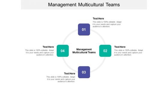 Management Multicultural Teams Ppt PowerPoint Presentation Icon Objects Cpb