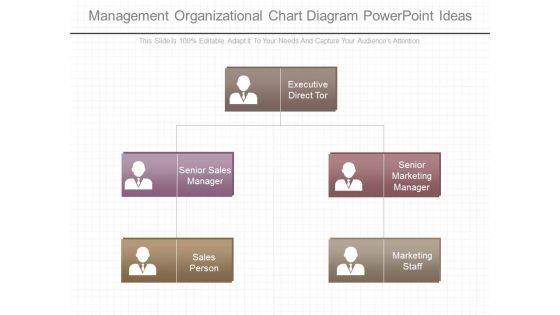Management Organizational Chart Diagram Powerpoint Ideas Management Organizational Chart Diagram Powerpoint Ideas