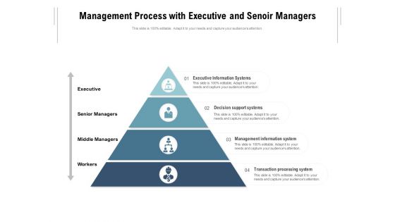 Management Process With Executive And Senoir Managers Ppt PowerPoint Presentation Infographic Template Topics PDF