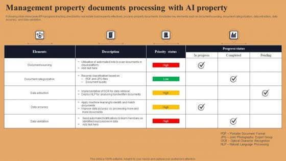 Management Property Documents Processing With AI Property Topics PDF