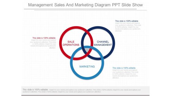 Management Sales And Marketing Diagram Ppt Slide Show