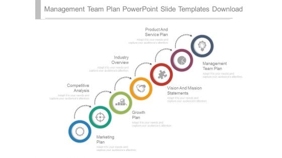 Management Team Plan Powerpoint Slide Templates Download