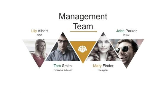 Management Team Template 1 Ppt PowerPoint Presentation Infographics Design Inspiration