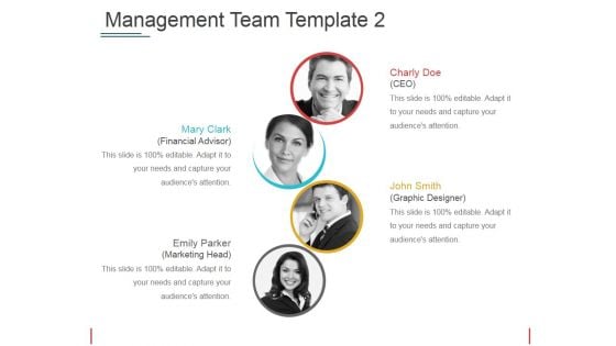 Management Team Template 2 Ppt PowerPoint Presentation Layouts Inspiration