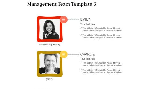 Management Team Template 3 Ppt PowerPoint Presentation Visuals