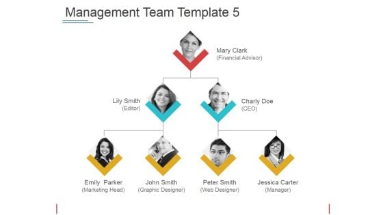 Management Team Template 5 Ppt PowerPoint Presentation Infographic Template Guidelines