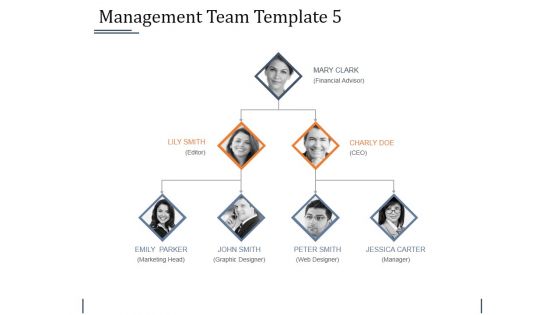 Management Team Template 5 Ppt PowerPoint Presentation Show Graphics