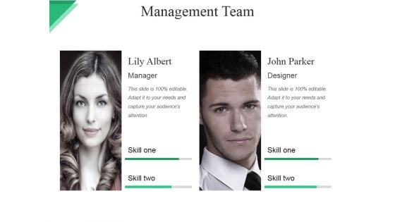 Management Team Template Ppt PowerPoint Presentation Icon Guide