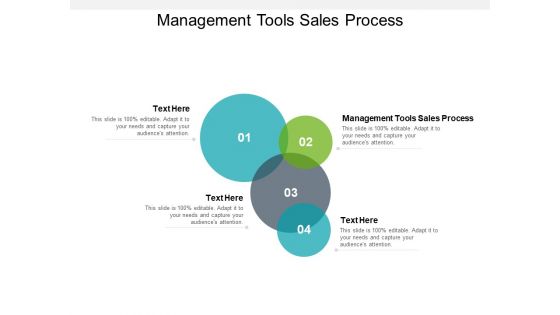 Management Tools Sales Process Ppt PowerPoint Presentation Pictures Gallery Cpb