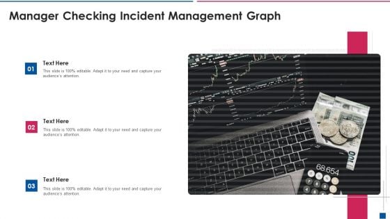 Manager Checking Incident Management Graph Clipart PDF Manager Checking Incident Management Graph Clipart PDF