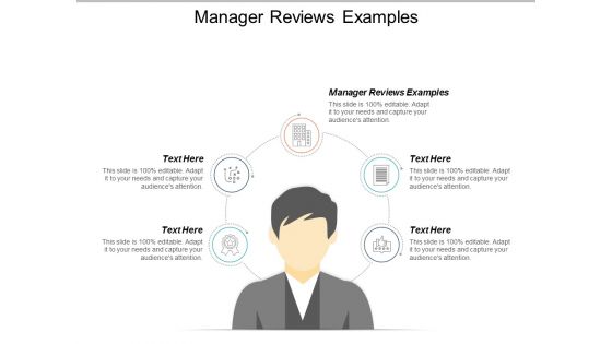 Manager Reviews Examples Ppt PowerPoint Presentation Model Smartart Cpb