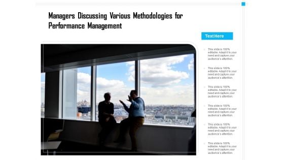 Managers Discussing Various Methodologies For Performance Management Ppt PowerPoint Presentation Ideas Objects PDF Managers Discussing Various Methodologies For Performance Management Ppt PowerPoint Presentation Ideas Objects PDF