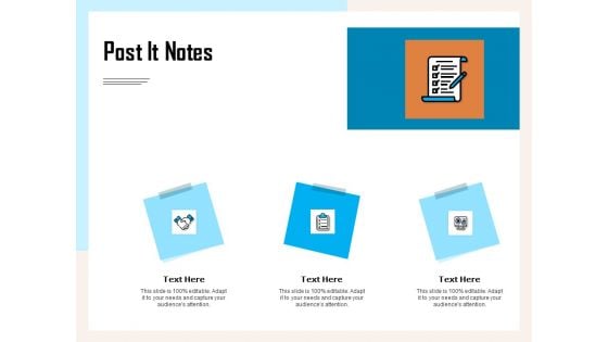 Managing Agriculture Land And Water Post It Notes Ppt Styles Templates PDF