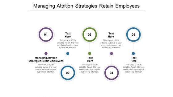 Managing Attrition Strategies Retain Employees Ppt PowerPoint Presentation Infographics Background Image Cpb Pdf