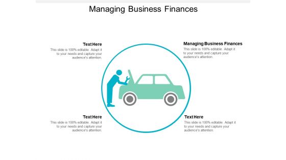 Managing Business Finances Ppt PowerPoint Presentation Portfolio Background Images Cpb