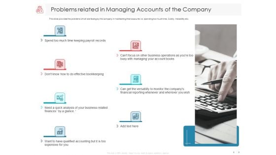 Managing CFO Services Problems Related In Managing Accounts Of The Company Structure PDF