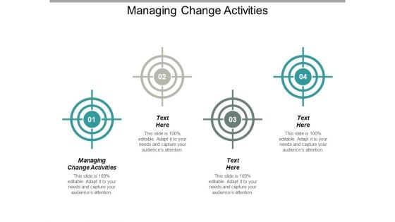 Managing Change Activities Ppt PowerPoint Presentation Outline Microsoft Cpb