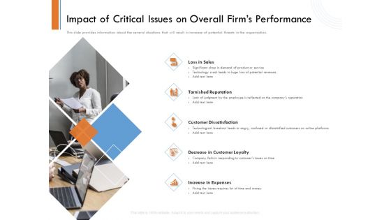 Managing Companys Online Presence Impact Of Critical Issues On Overall Firms Performance Microsoft PDF