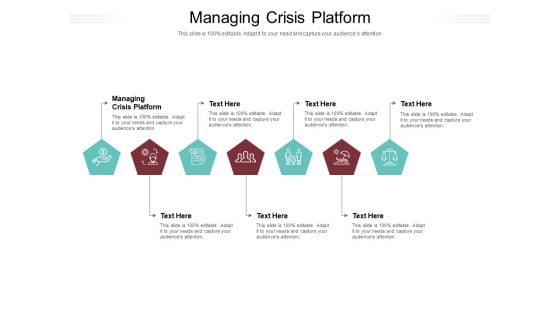 Managing Crisis Platform Ppt PowerPoint Presentation Infographic Template Shapes Cpb Pdf