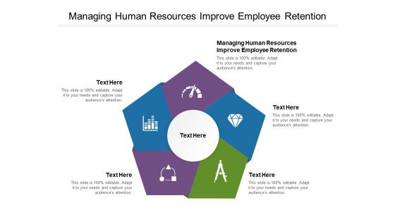 Managing Human Resources Improve Employee Retention Ppt PowerPoint Presentation Summary Example Topics Cpb Pdf