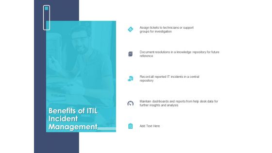 Managing ITIL Incidents Planning Benefits Of ITIL Incident Management Themes PDF