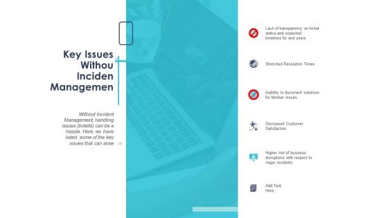 Managing ITIL Incidents Planning Key Issues Without Incident Management Designs PDF